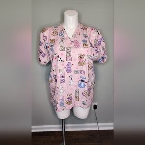 H.Q. High Quality Basics Scrub Top